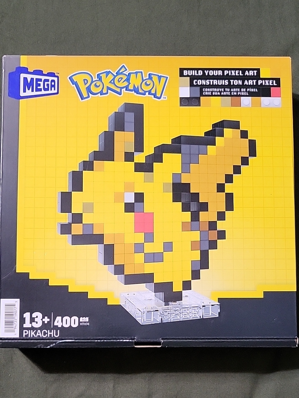 MEGA Pokémon Pixel Art Pikachu - Pixel Build Kit